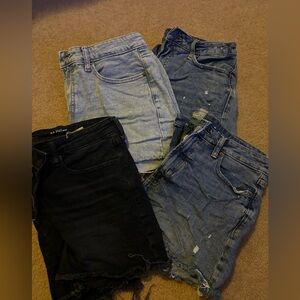 Old Navy High Rise OG Straight Jean Shorts